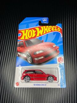 Hot Wheels '90 Honda Civic EF HW J-Imports**