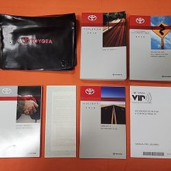 2016 Toyota Highlander Owners Manual  - Complete Set 