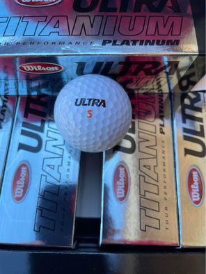 Wilson Ultra Titanium Golf Balls