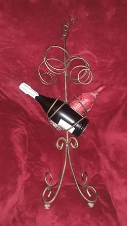 Wine Rack/Stand Holds 4 Bottles (wine not included)