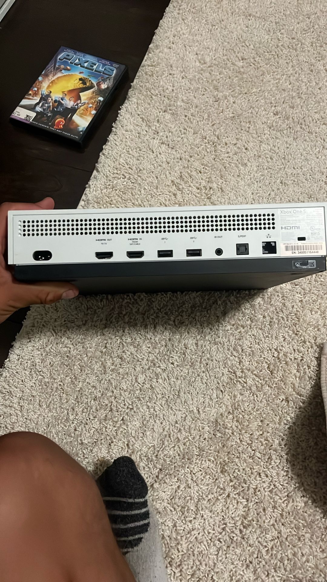 XBOX ONE S (GAMES INCLUDED)  