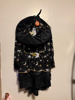 Witch  kids costume size 4t