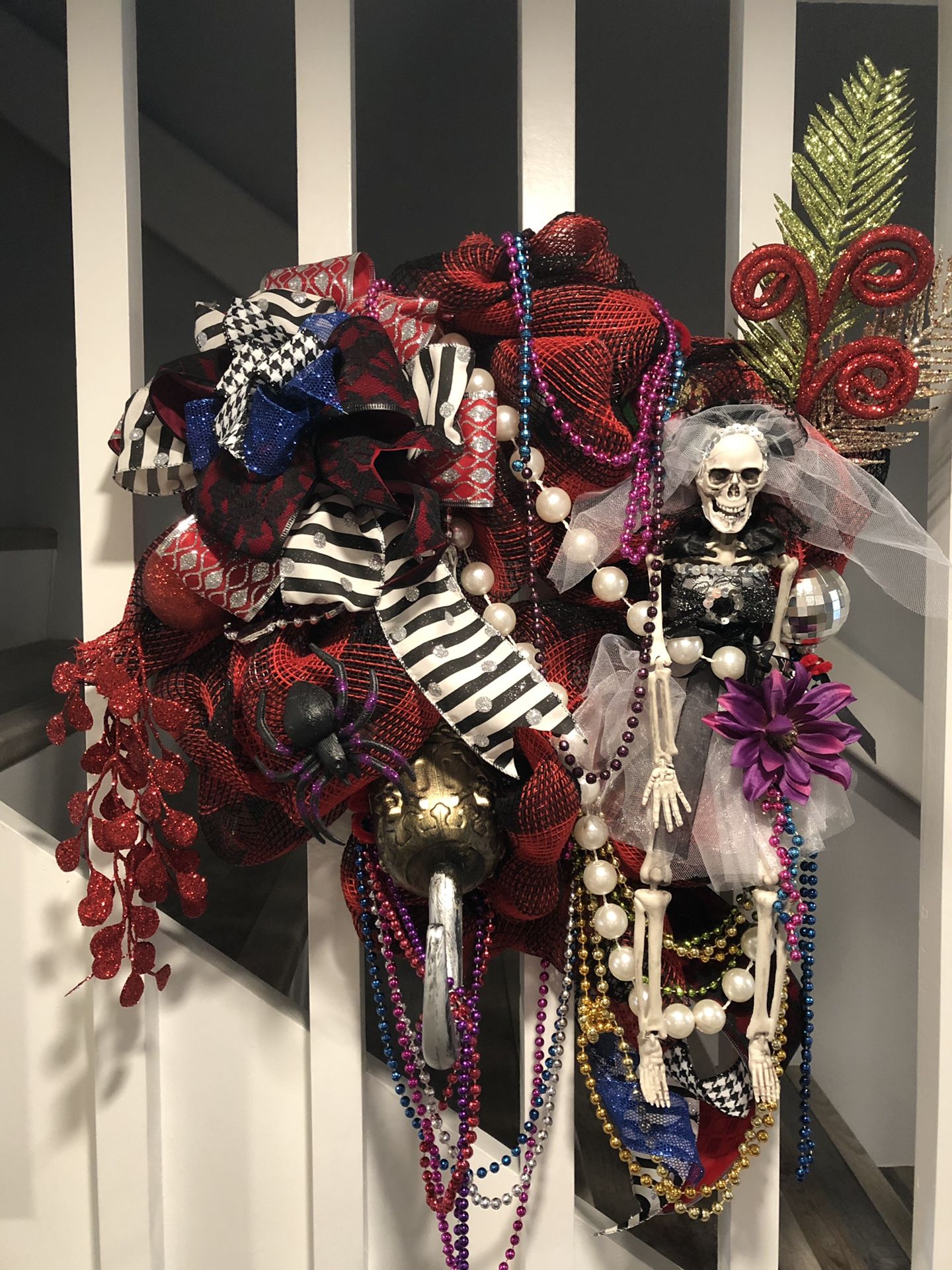 Gasparilla Wreath, Pirate Wreath, Pirate /Skull