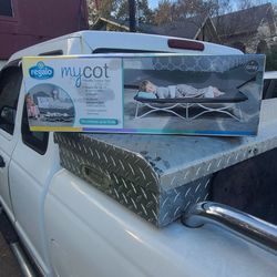 REGALO " MY COT " TODDLER'S FOLDABLE COT  (GREY)