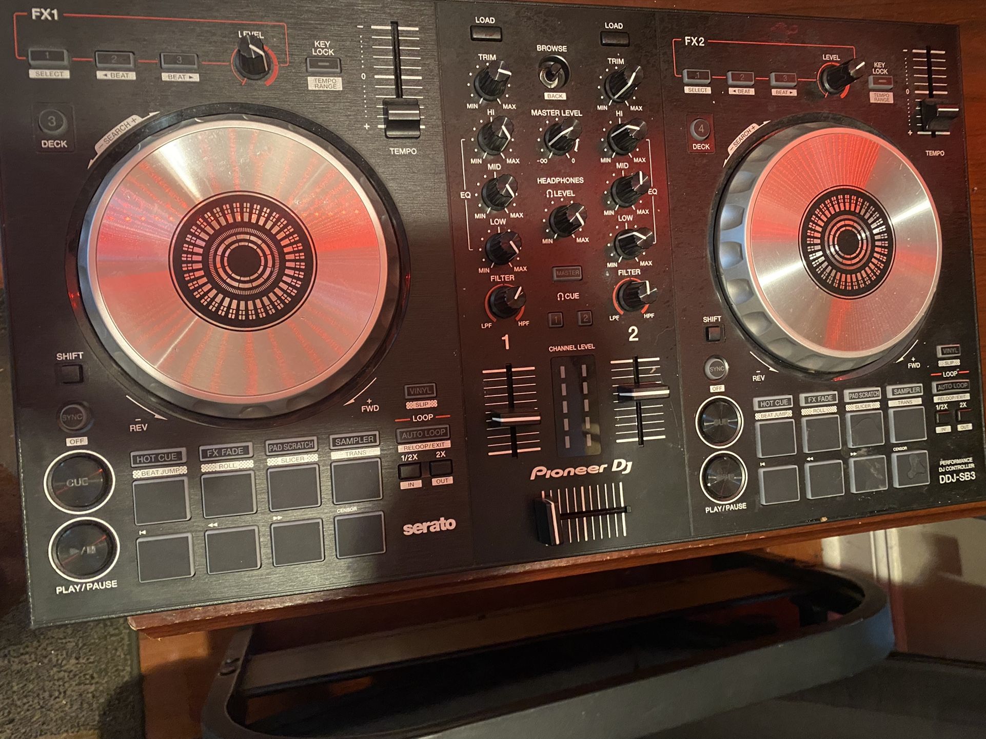 2 Channel Pioneer DJ Mixer