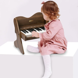 ZIPPY Kids Digital Piano Keyboard 25 Keys - Walnut (NEW!) (Retail $99)