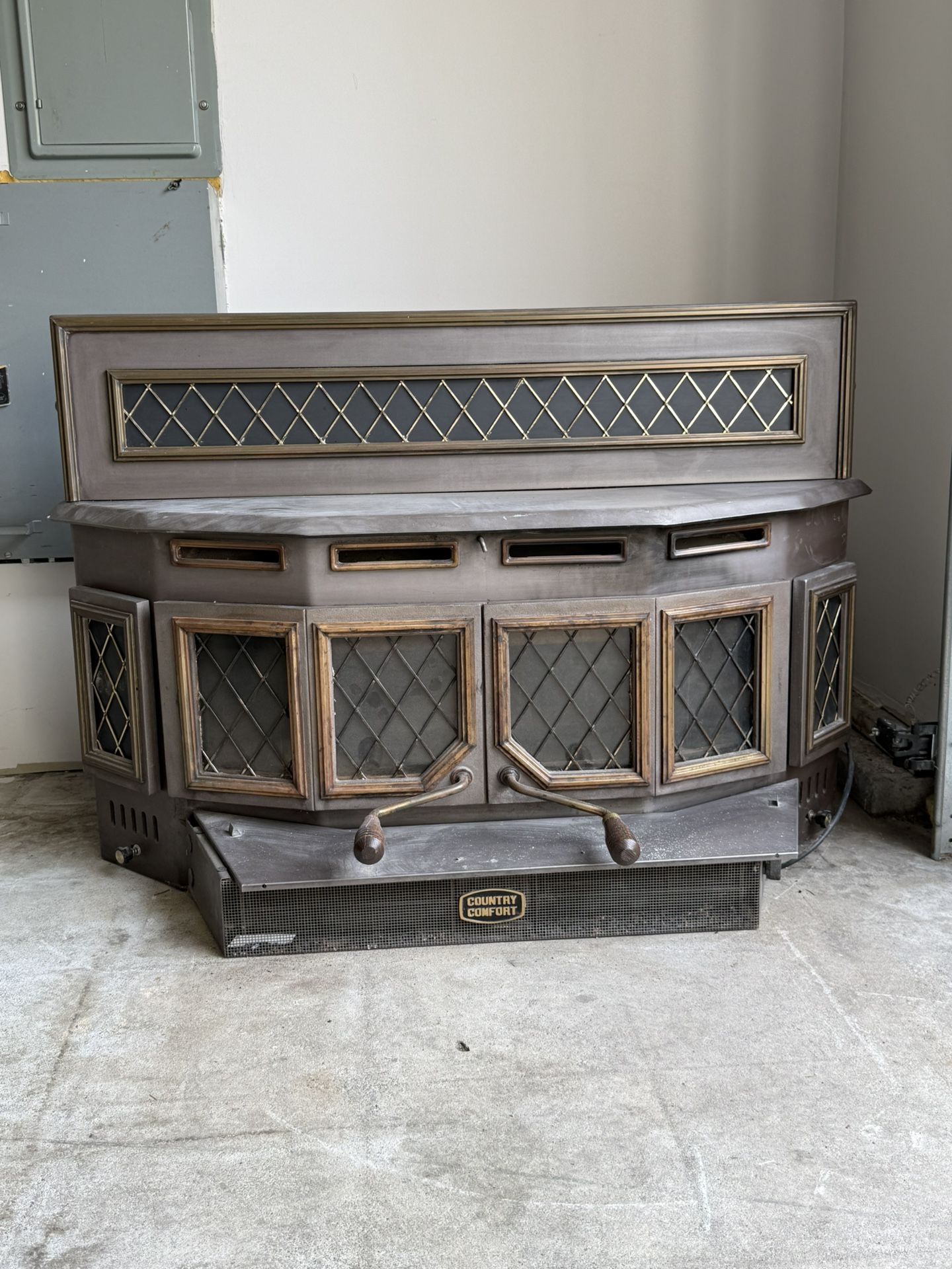Wood Burning Fireplace