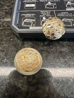 10k XL Nugget Earrings