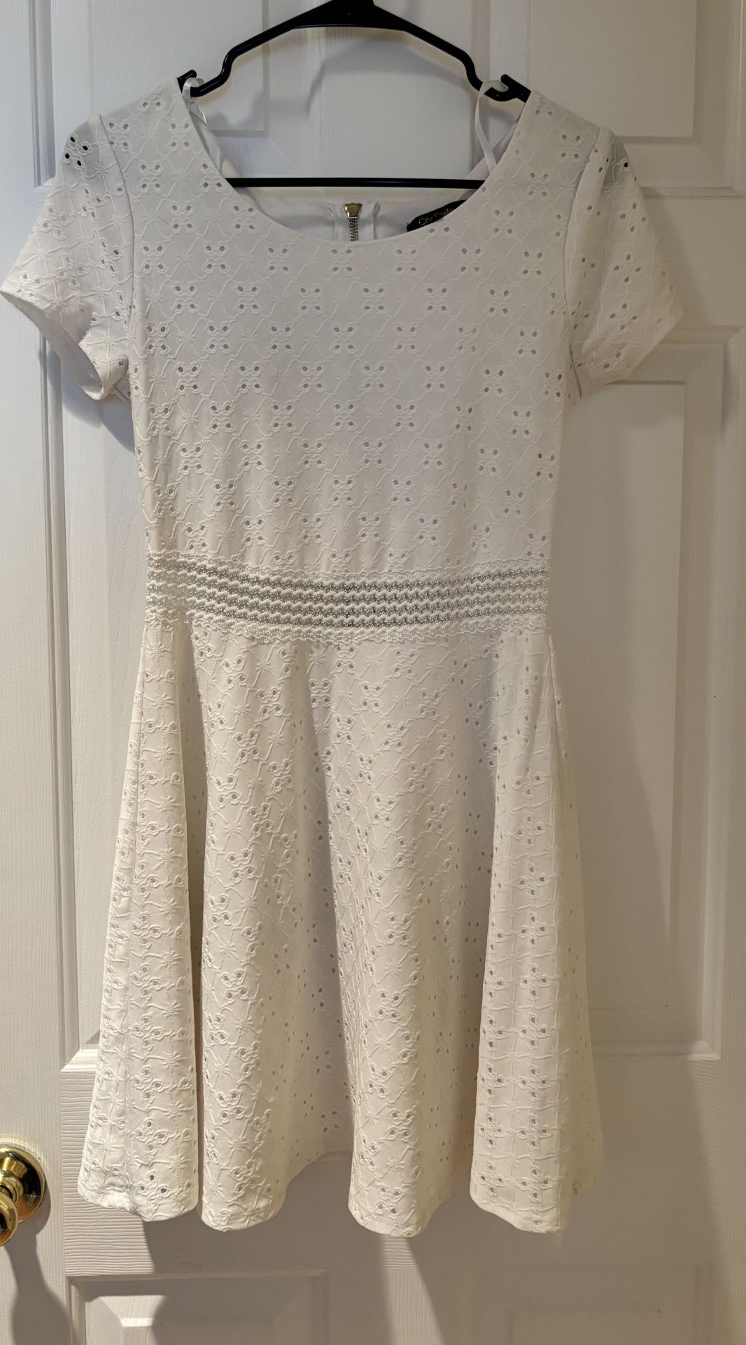 White Graduation Dress