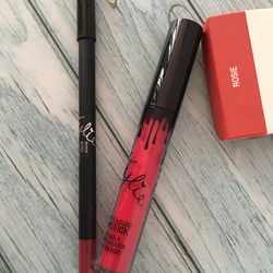 Kylie Velvet Lipstick & Lip Liner 