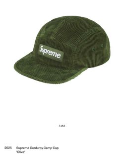 Supreme Corduroy Hat