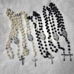 Rosaries White And Black