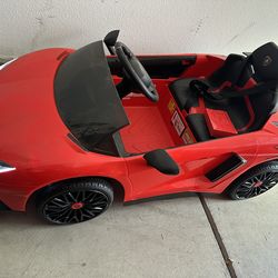 Lamborghini electric kids ride on