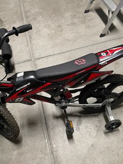Hyper Motobike Kids Bicycle with Training Wheels