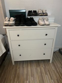 White dresser
