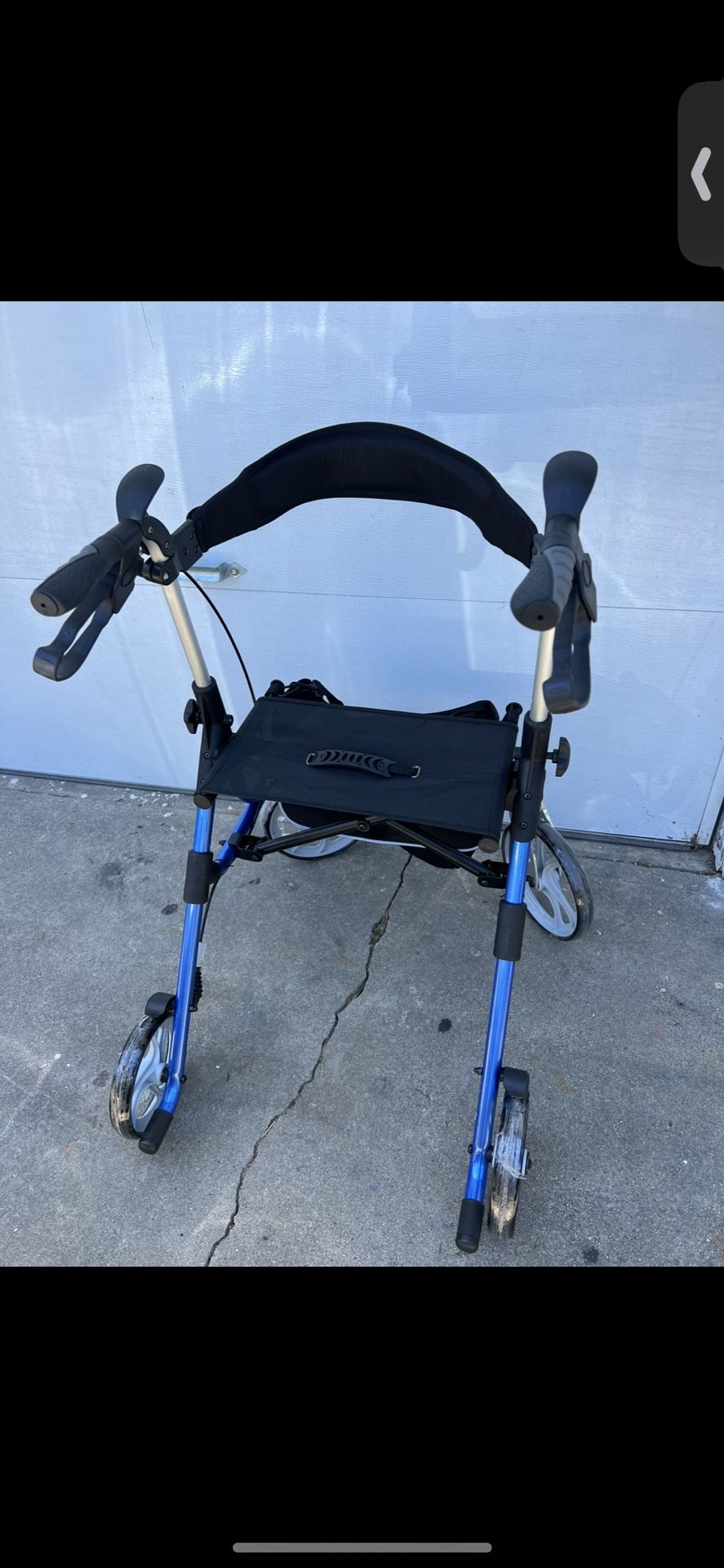 ROLLING WALKER ALUMINUM
