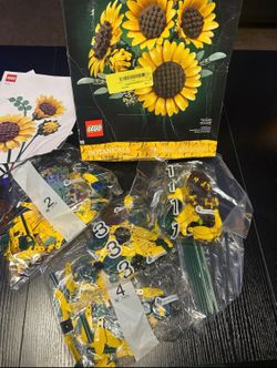 LEGO Botanicals Sunflower Bouquet 11502 New, OPEN BOX, COMPLETE SET!