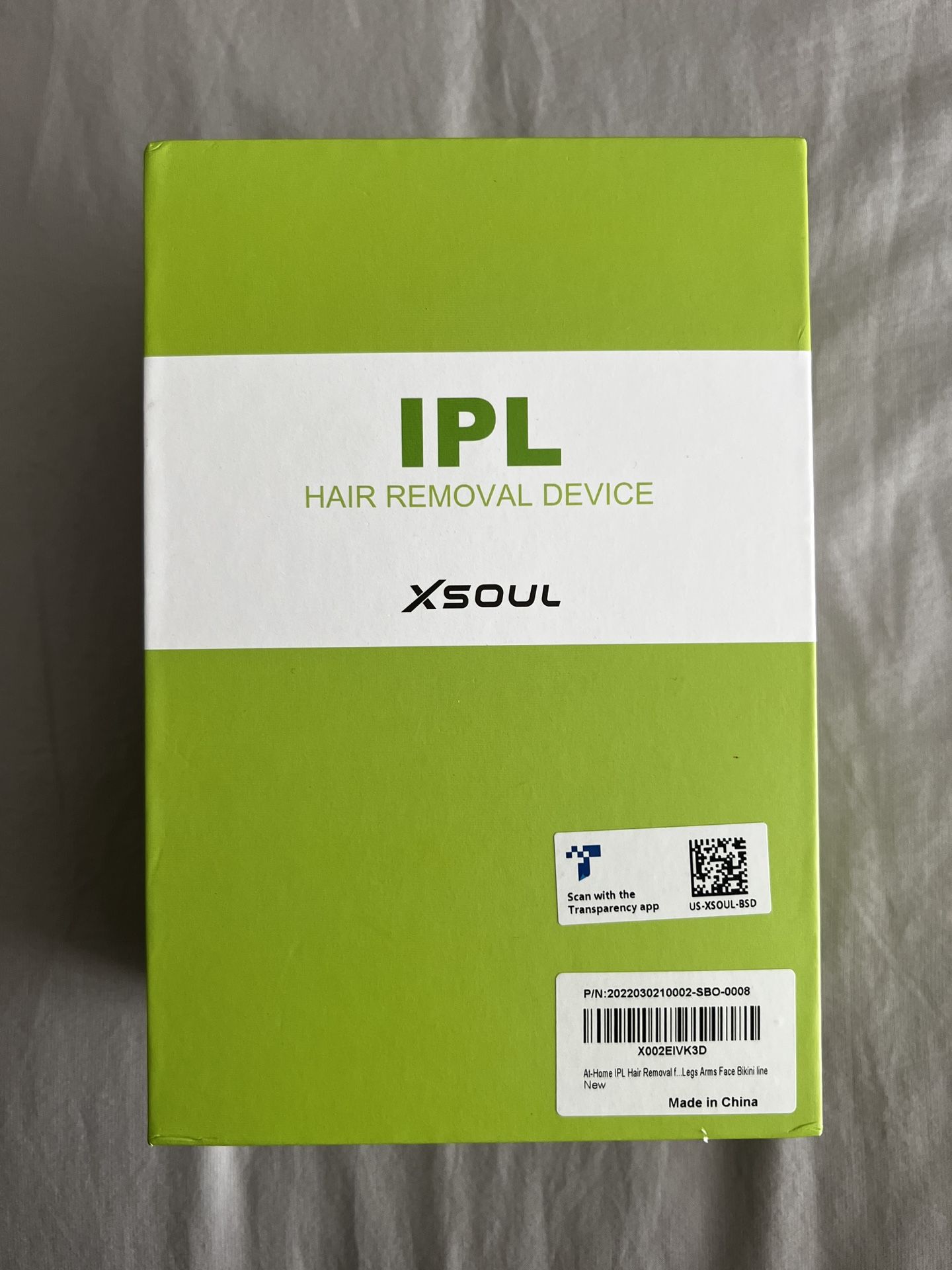XSOUL At-Home IPL Hair Removal for Women and Men Permanent Hair Removal 999,999