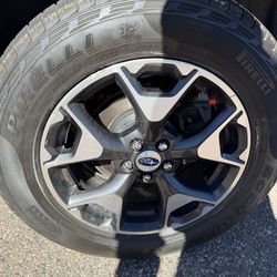 225/65/17 Tires and Subaru Rims