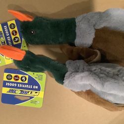 Dog Pet Toys Squeaky Goose (2pcs)