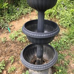 Multiple Layer Plastic Plant Pot