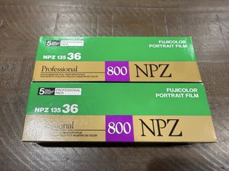 Fujifilm 800 NPZ 35mm film