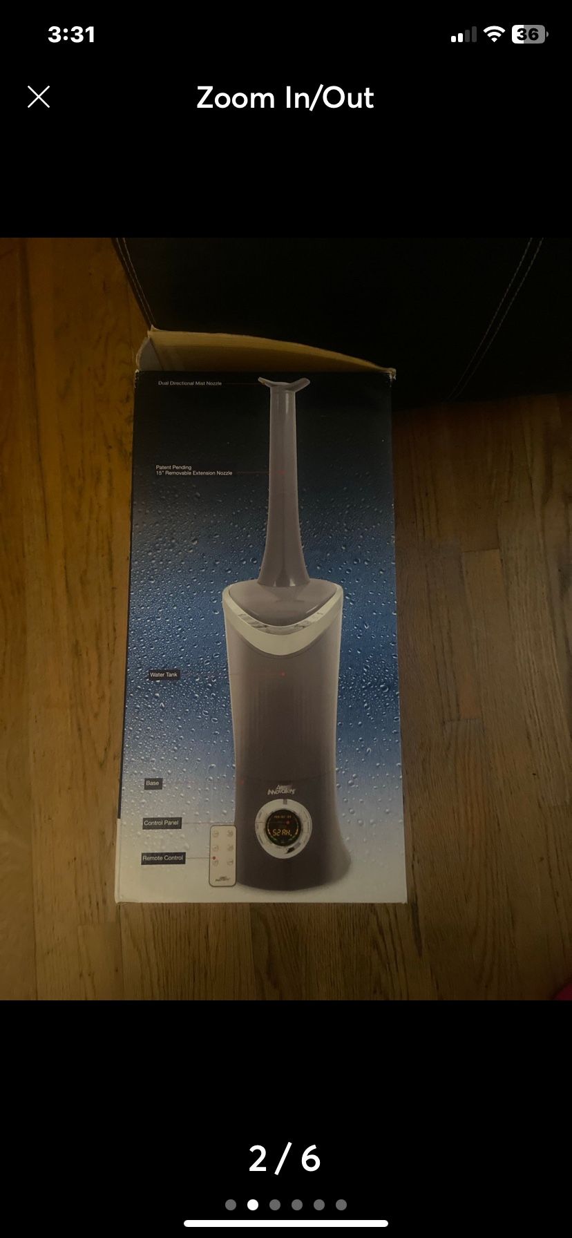 Brand New Air Innovations Smart Humidifier