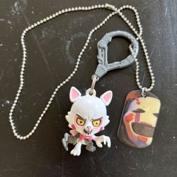Five Nights At Freddy Mangle Keychain