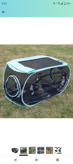 Cat Outdoor Play Kennel
