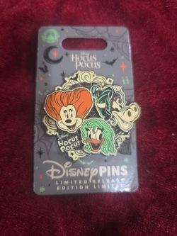 Disney Hocus Pocus Limited Release Enamel Pin