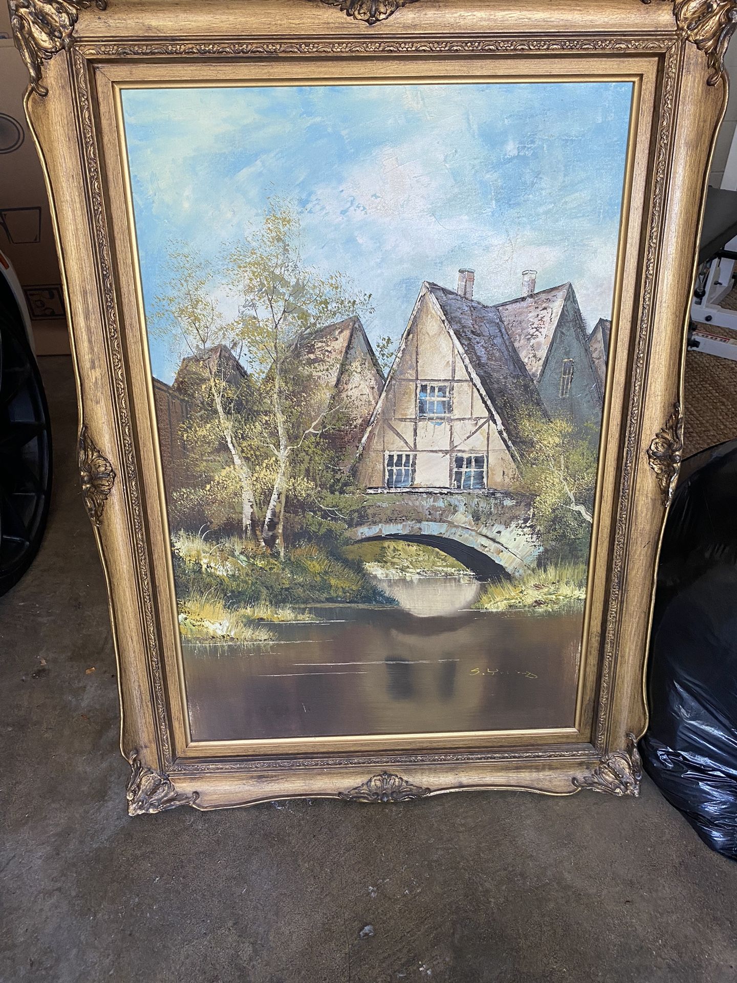 S. Young Original Oil Painting