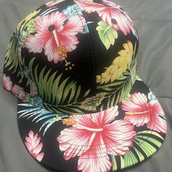 Tropical Malibu inspired SnapBack hat