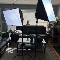 Two Light Softbox Kit 