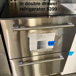 Built In Two Drawer Refrigerator