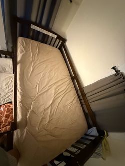 Twin Bunk Bed with Mattress