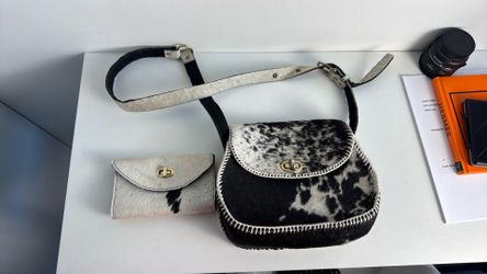 Vintage Pony hair handbag & wallet
