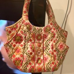 Vera Bradley Bag With Matching Wallet 