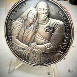 One Of A Kind Kobe Bryant Coin