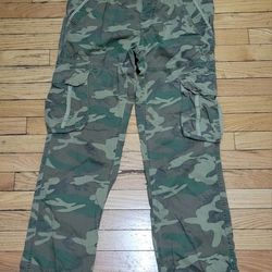 Superdry Camo Cargo Pants Size L