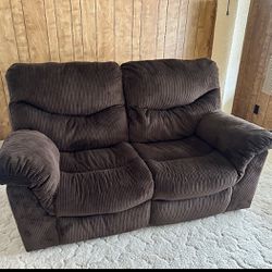 2 Seat Electric Recline Couch 