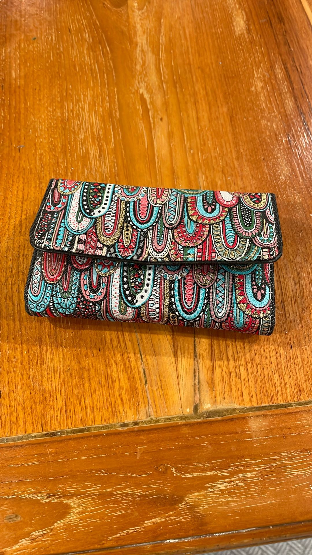 Handcrafted wallet, brand new out of box never used