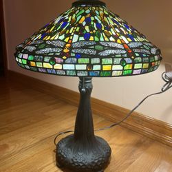 Tiffany Vintage Dragonfly Lamp