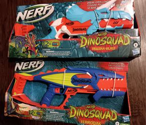 NERF DINOSQUAD Terrodax & Tricera-Blast NIB