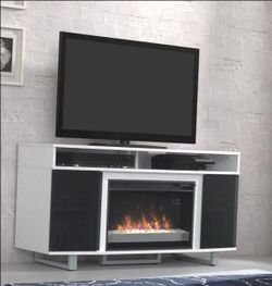 New Media Center Fireplace with Sound