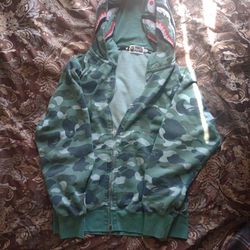 Blue Bape Jacket