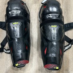 Hockey Shin Guards Bauer Hyperlite Size 15