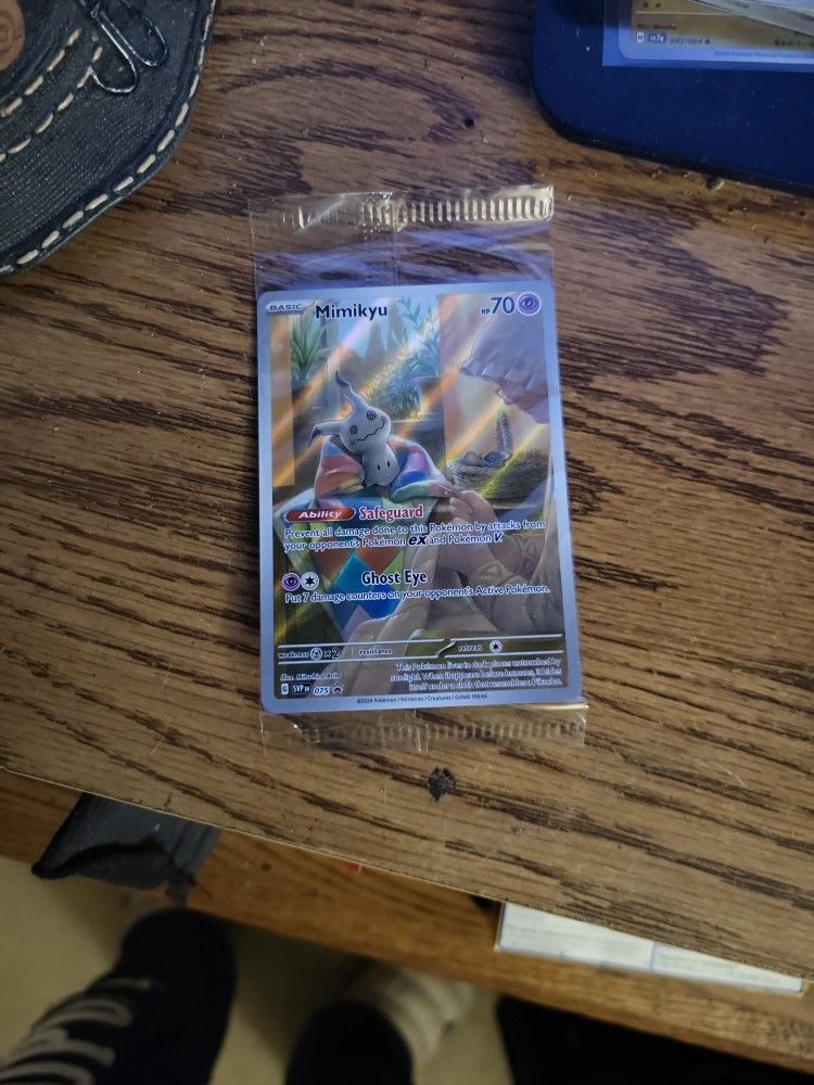 Pokémon Mimikyu Black Star PROMO