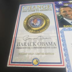 Barack Obama Coll Coin