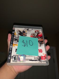PlayStation 3 video game ps3 madden nfl 10 football espn sports