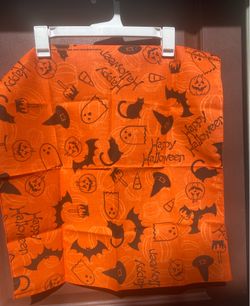 Halloween Ghost Pumpkin Bat Bandana 21”